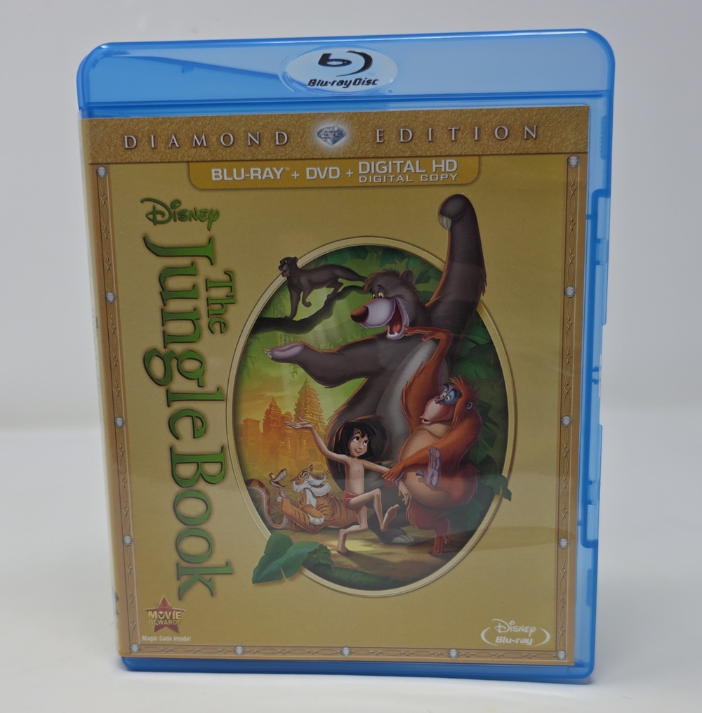 Disney The Jungle Book Diamond Edition Blu-ray/DVD Digital Copy 2014 G 78 min